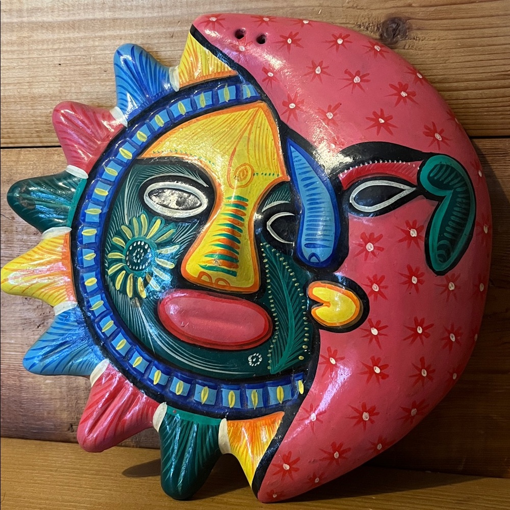 Eclipse sol y luna Mexican Decor